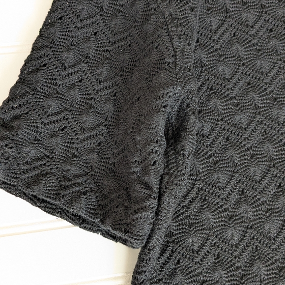 Zara Men's Short Sleeve Knit Button Down Small - Picture 6 of 7